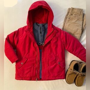 Gymboree Red Hooded Coat